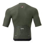 Rockbros 15220004002 ROAD TO SKY men's cycling jersey short sleeve - green zöld póló