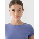 Women's slim plain T-shirt 4F 4FRAW24TTSHF2300-32S póló