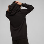 Puma ESS No. 1 Logo Hoodie for Kids Black 684909 fekete kapucnis pulóver