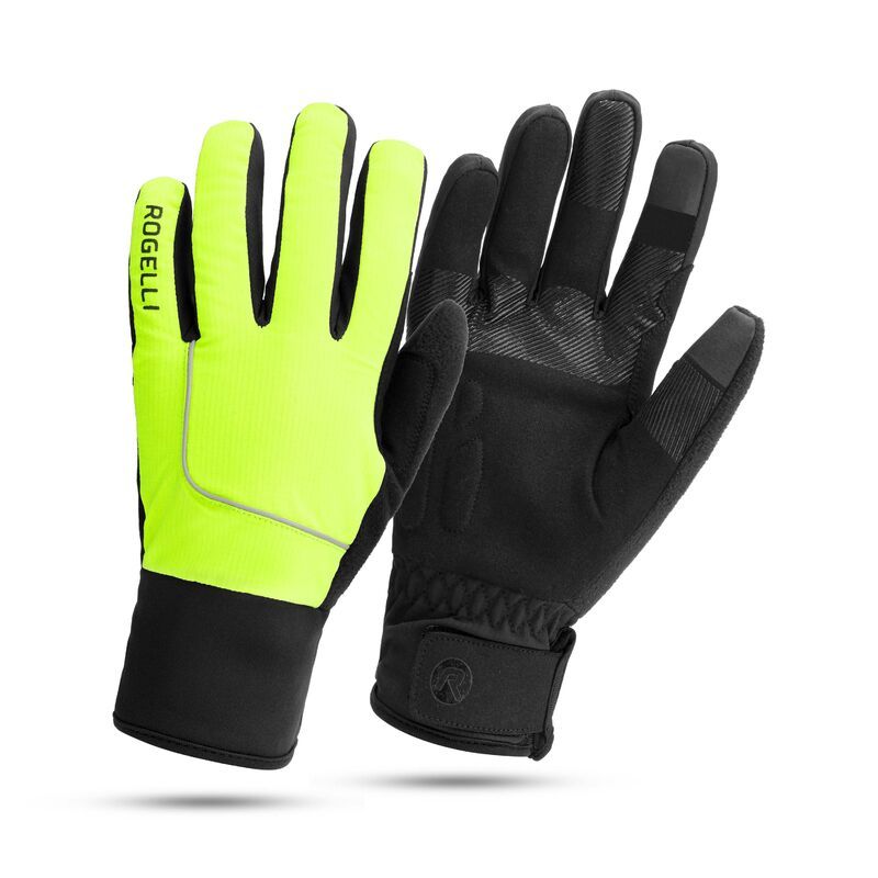 Rogelli winter gloves ESSENTIAL fluor 2XL kesztyű