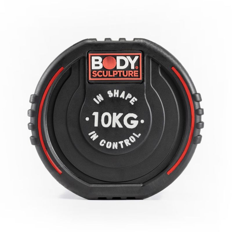 Body Sculpture TPU dumbbell BW 133 10 KG fekete edzőfelszerelés BW13310KG