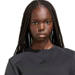 Adidas Kit Small Logo Women's T-Shirt Black 2xs ruházat KF2433