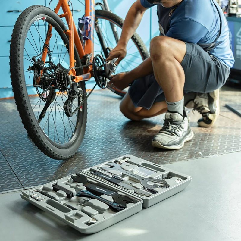 Rockbros 43210810001 bicycle repair kit - gray szürke készlet 304004-163815
