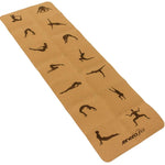 Enero Fit CORK FOLDABLE YOGA MAT .4CM mats, training equipment