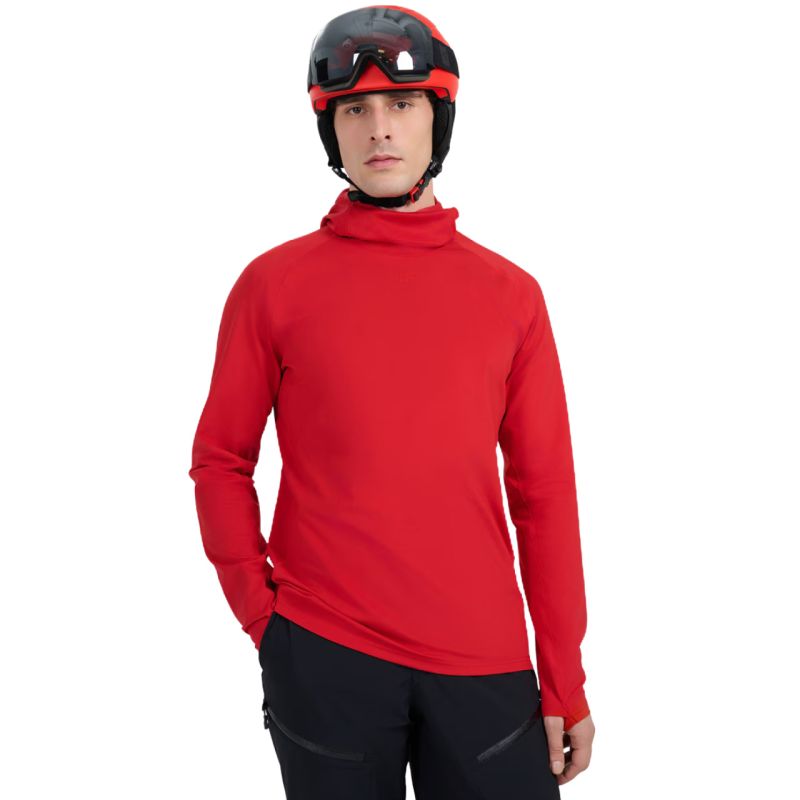 4f Men's thermal sweatshirt M100 dark red 4FWAW25UBRUM100 61S Kiegészítő