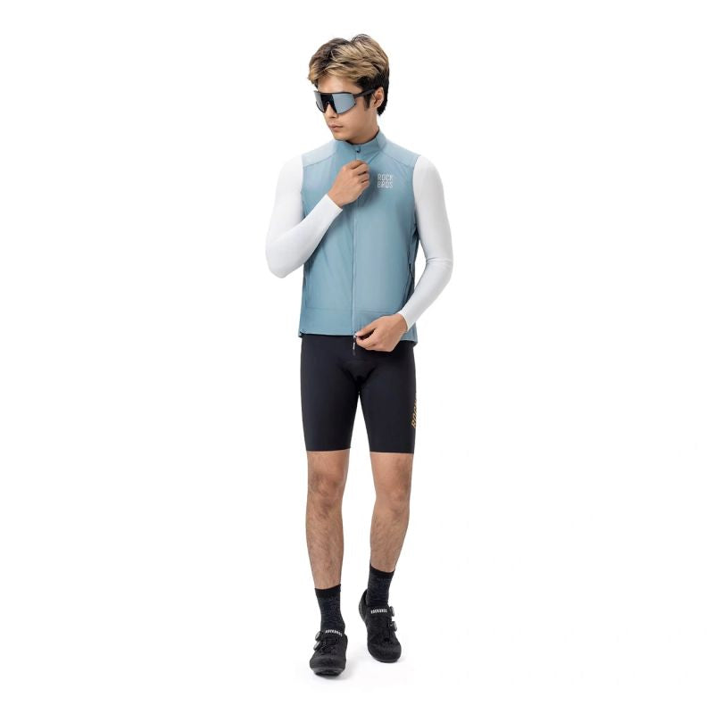 Rockbros Windproof Vest Spring/Autumn Size S - Blue niebieski \ s vests