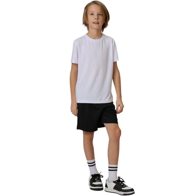 4F Boy's T-shirt FNK M1966 white 10S fehér póló 4FJWSS26TFTSM196610S