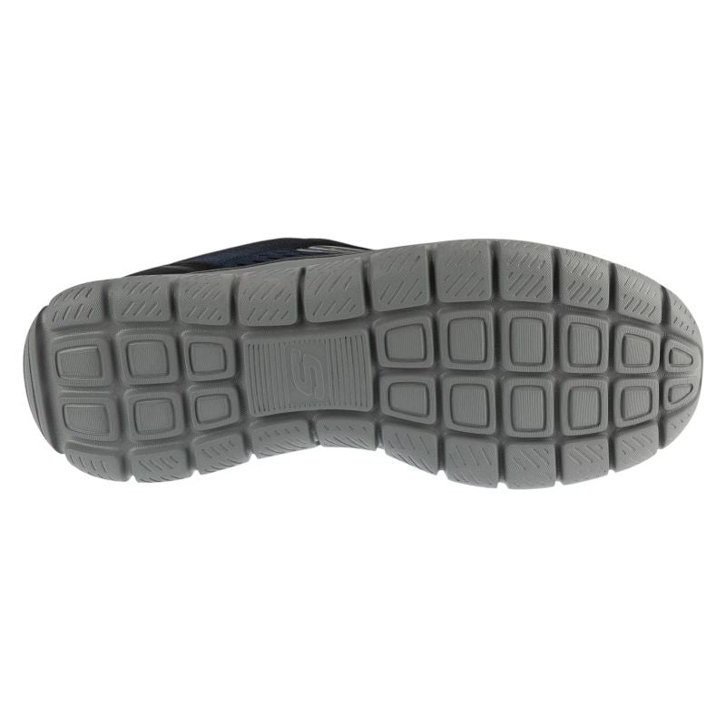 Skechers Slip-Ins: Track – Revno Navy Blue sötétkék utcai cipő 233038-NVBK