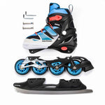 Meteor 2in1 Inv. M blue roller skates kék görkorcsolya