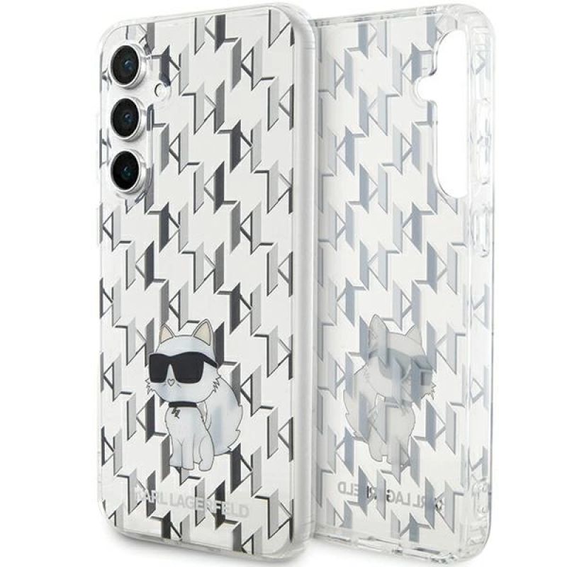 Karl Lagerfeld KLHCS23FEHNCMKLT S23 FE S711 transparent hardcase Monogram Choupette cases