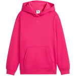 Puma ESS Centered Cat Logo Relaxed Hoodie for Kids Fuchsia 692973 kapucnis pulóver