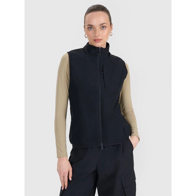 Women's quilted vest 4F 4FWSS25TVJAF188-20S mellény