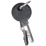 Dunlop SPIRAL BIKE LOCK WITH KEY 1. - RED piros kiegészítő GSP-1042466