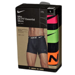 Nike men's boxer briefs 3 pack BLACK - 0000KE1156-BAV fekete alsónemű