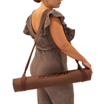 Enero Yoga And Fitness Mat Tpe Anti-Slip Brown Fit barna edzőfelszerelés GSP-1066608