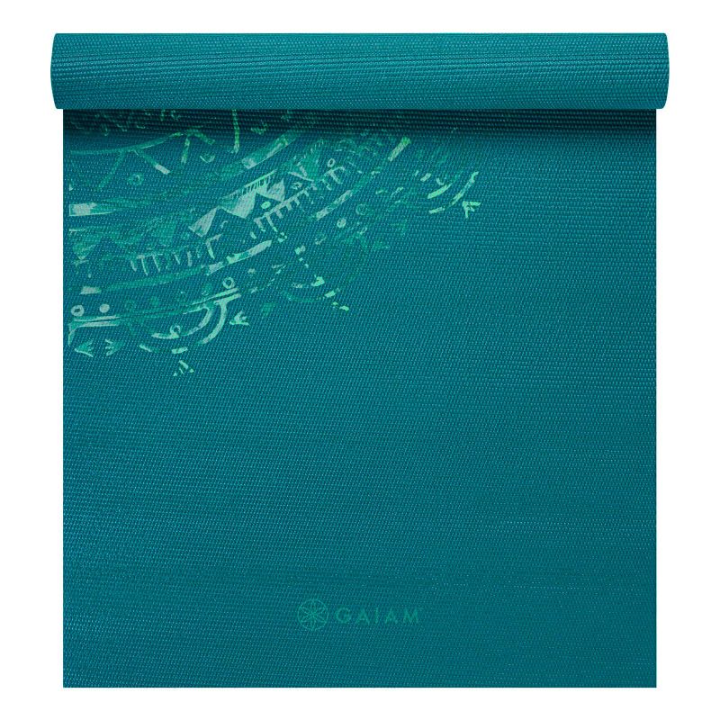 Gaiam Jade Mandala yoga mat 4mm 61972 Edzőfelszerelés