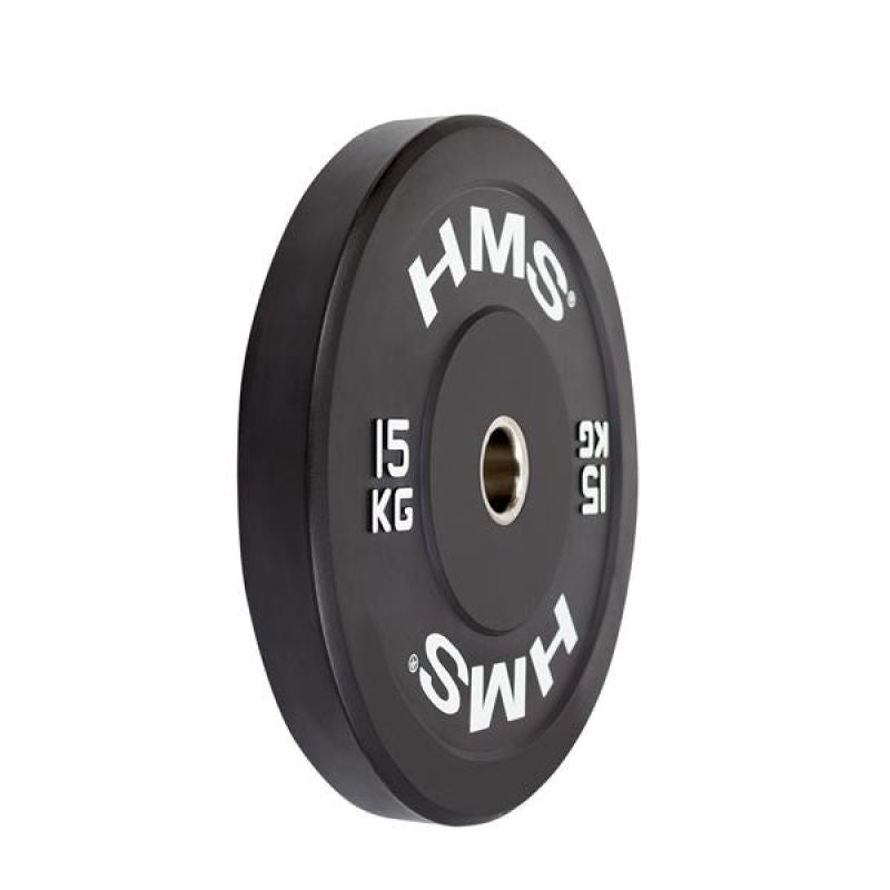 HMS BLACK BUMPER Olympic Plate 15 kg BBR15 fekete kiegészítő 17-61-017