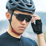 Wozinsky WRR-02L Cycling Gloves Size - Gray szürke kesztyű -198890