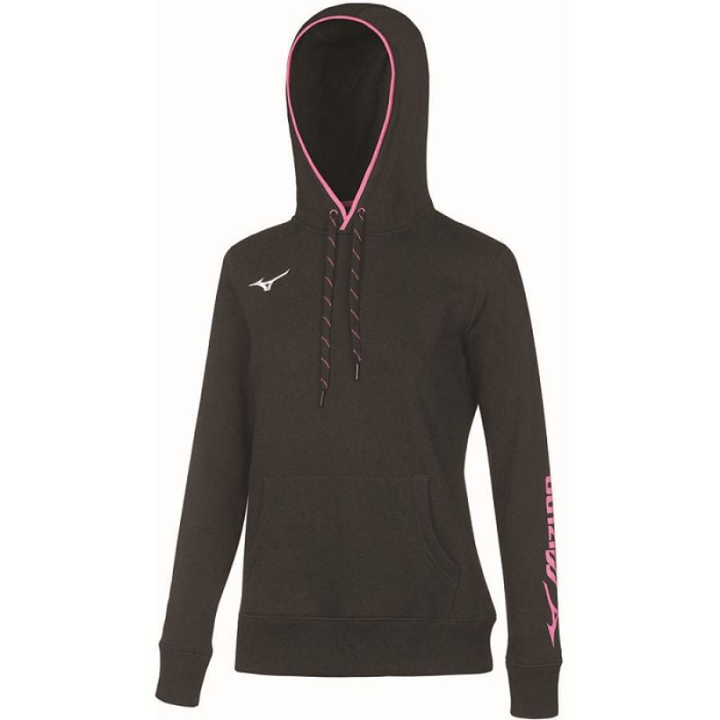 Mizuno Sweat Hoodie W fekete kapucnis pulóver 32EC7208C09