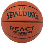 Spalding React TF-250 basketball, size 7, brown barna labda P8637