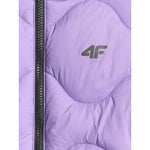 Girls' hooded vest 4F 4FJRSS26TVJAF355-51S vests
