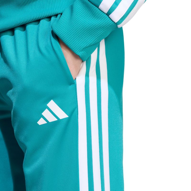 adidas Seasonal Essentials Tiberio 3-Stripes Tricot Jr Tracksuit JN2245 Edzőruha