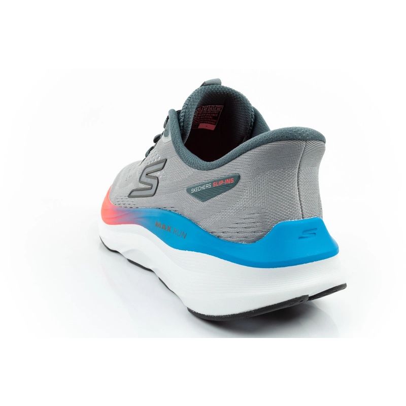 Skechers men's sports sneakers Max Run SLIP-INS szürke futócipő