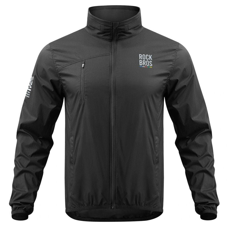 Rockbros ROAD TO SKY M Bicycle Windbreaker - Black m \ czarny ruházat