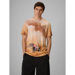 4F Men's regular printed T-shirt férfi póló 4FRSS26TTSHM4237-83A