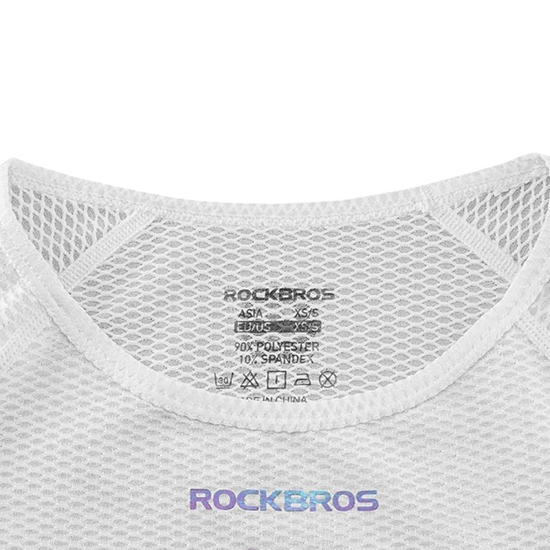 Rockbros Women's Quick-Dry Sleeveless Cycling Jersey XL / XXL - White