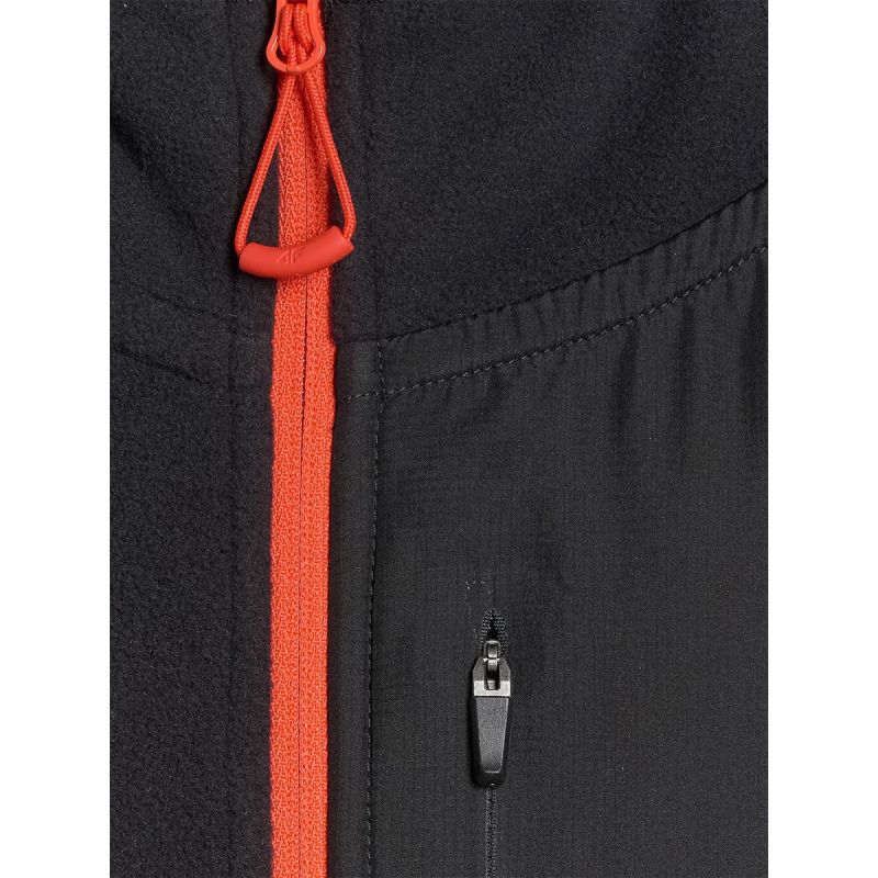 Polartec regular men's fleece with stand-up collar 4F