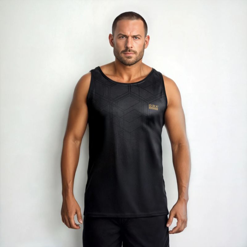 DBX Bushido TankTop GOLD boxing ezüst póló