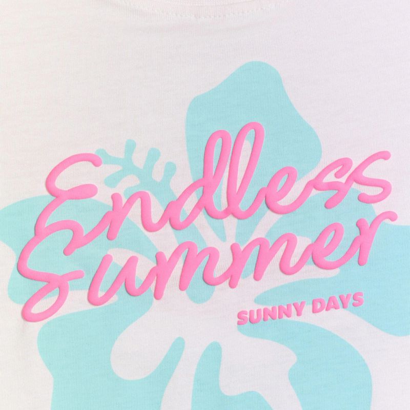 4F T-shirt for girls F2938 white 10S fehér póló 4FJWSS26TTSHF293810S