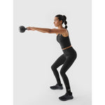 One-shoulder training crop top 4F x anna lewandowska 4F 4FALSAW24TFSLF515-20S atléta