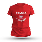Inny Ice Hockey Polska M SREBICEPLTS-RD sleeve Póló piros