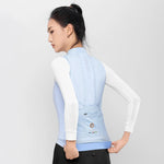 Rockbros ROAD TO SKY women's lightweight breathable cycling vest L - blue l \ niebieski mellény 0617003-211609