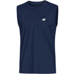 4F Men's T-shirt M306 navy 31S kék ruházat 4FWMM00TSLEM30631S