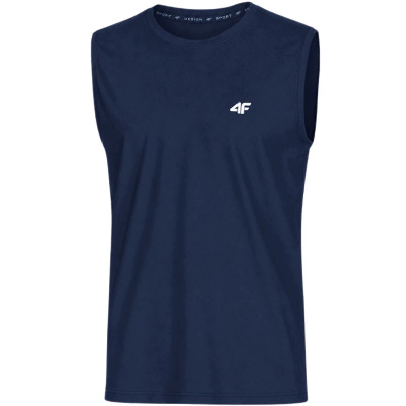 4F Men's T-shirt M306 navy 31S kék ruházat 4FWMM00TSLEM30631S
