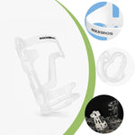 Rockbros 31210012002 bicycle bottle holder - white biały water bottles, training equipment