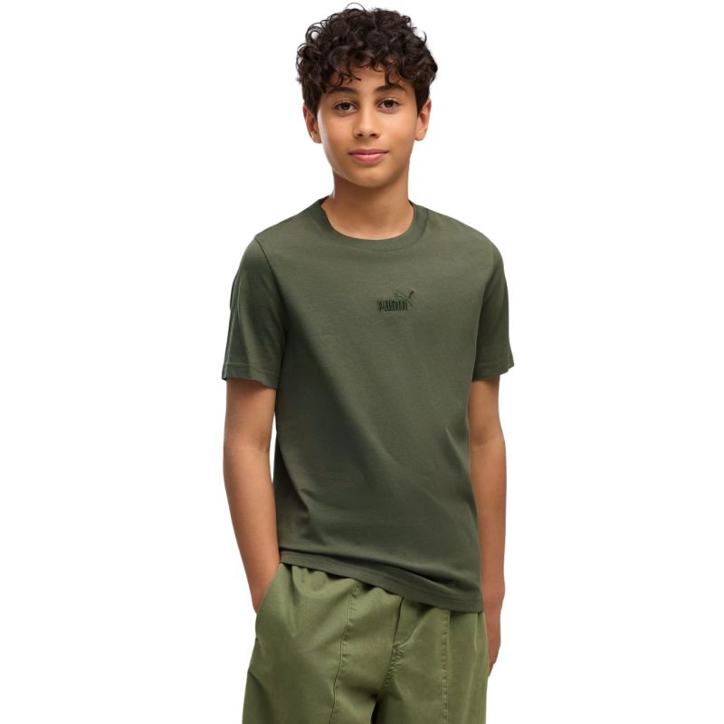 Puma ESS Small No. 1 Logo Centered Tee 692975 khaki póló 69297586
