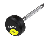 HMS Rubber-coated fixed barbell/bar, curved, 15 kg GSL15 kiegészítő 17-58-027