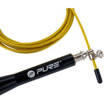 Pure 2 Improve 3-In-1 Weighted Skipping Rope, Replaceable Lines, Pure 2 Improwe fekete ropes, training equipment