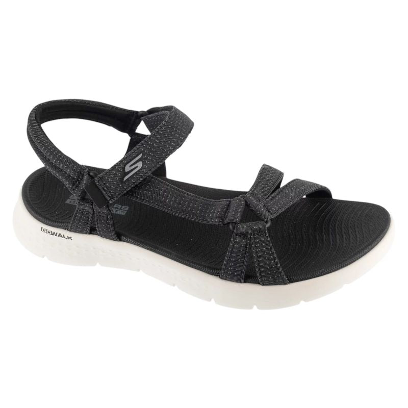 Skechers Go Walk Flex Sandal – Sublime Black fekete utcai cipő 141451-BKW