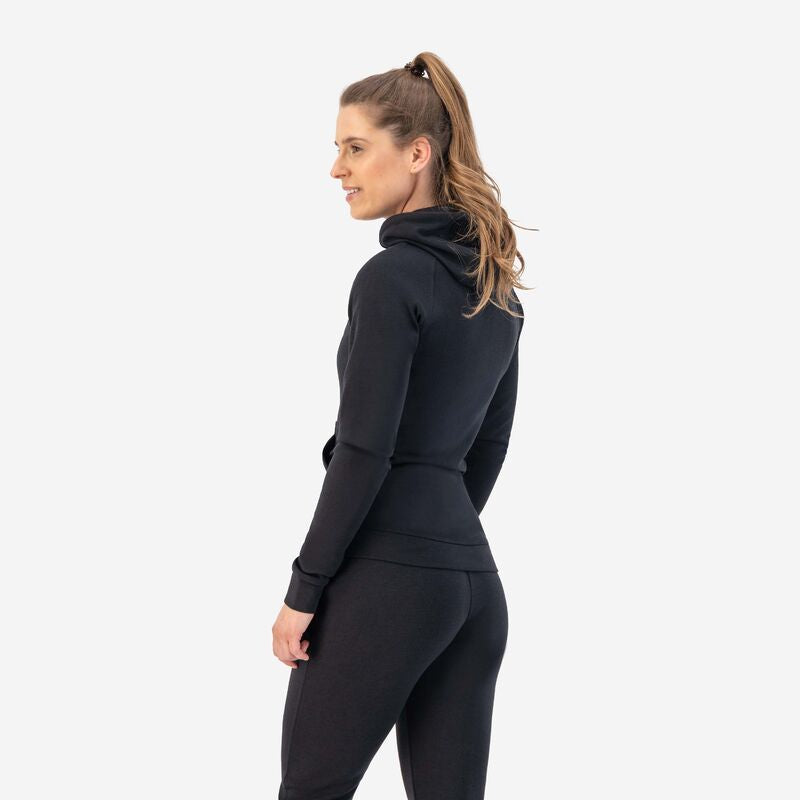 Rogelli women's sweatshirt TRAINING II fekete pulóver