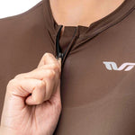 Rockbros 15110007005 TVI Sleeve Cycling Jersey - Brown barna póló 15110007003-211722