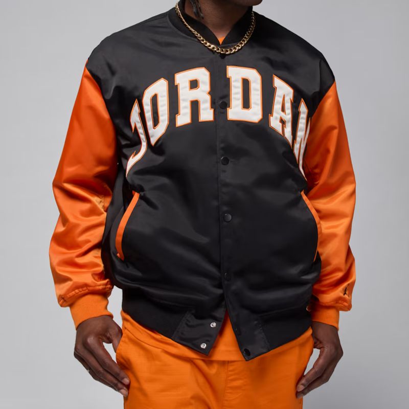 AIR Jordan Brooklyn Men's Collegiate Varsity - fekete dzseki