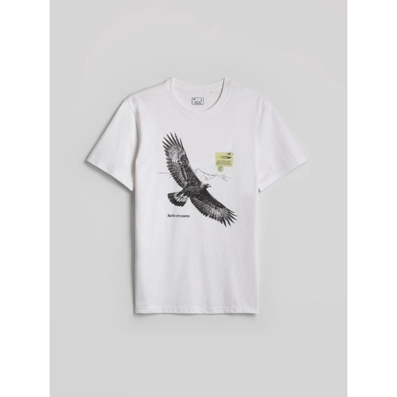 4F Men's regular printed T-shirt férfi póló 4FKAW26TTSHM4499-10S