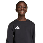 adidas Entrada 26 Sweat Top for kids black JZ6554 104cm pulóver