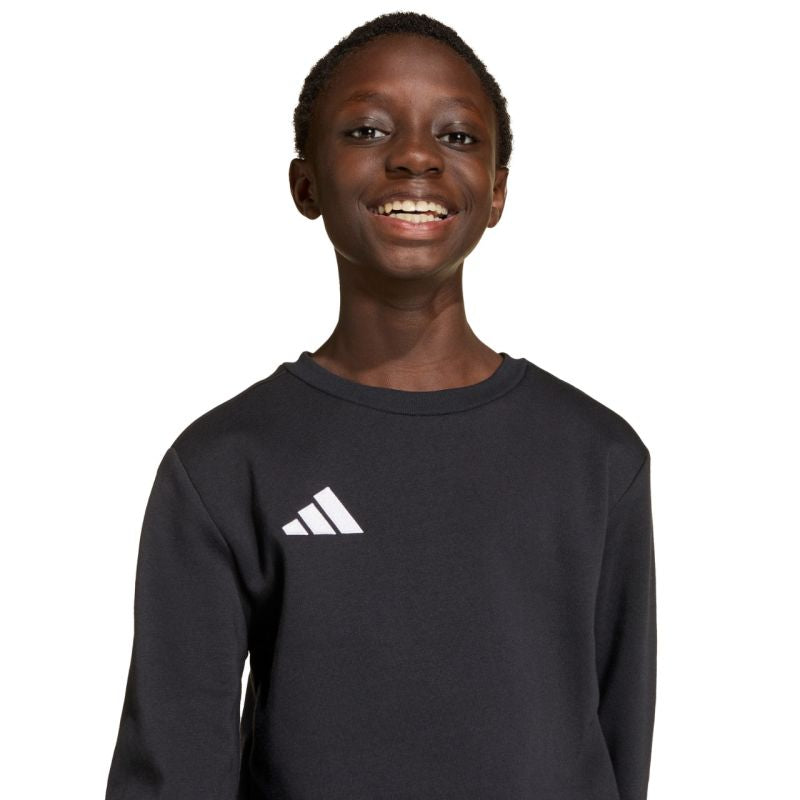 adidas Entrada 26 Sweat Top for kids black JZ6554 104cm pulóver