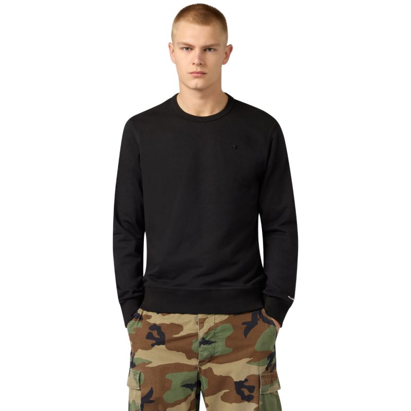 Champion Crewneck Sweatshirt Men's Black 220785 KK001 fekete kabát